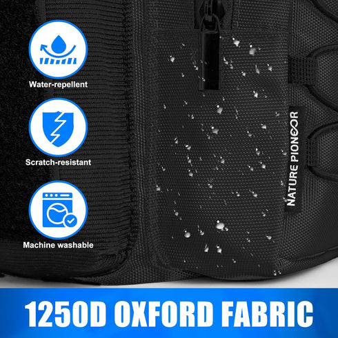 NATURE PIONEOR Magnetic Gym Bag for Men and Women - Magnet Water Bottle Holder Sling Carrier with Crossbody Shoulder