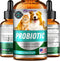 Premium Probiotics for Dogs, Cats - Digestive Enzymes & Prebiotics Supplement, 2 Fl Oz for Digestive Health