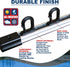 Rush Creek Creations Fishing Rod Holder for 10 Rods - Vertical/Horizontal Rack for Garage Organization