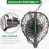Telescoping Aluminum Alloy Fishing Net, Adjustable Length 32-52.7 Inches, Maximum Load 20 Pounds