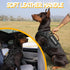 Service Dog Vest - HEYCAHVA Tactical Harness with Full Metal Buckles for Large Medium Dogs, Reflective No Pull