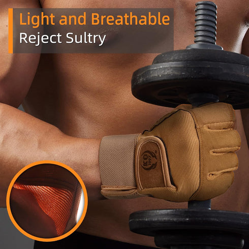 Breathable Weight Lifting Gloves - Full Palm Protection for All Athletes