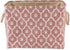 Bone Dry 6192 Pet Storage Collection - Medium Rectangle Lattice Paw Print, Rose