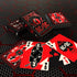 1 Bicycle ACDC Playing Cards, Features Iconic ACDC Song Titles and Band Designs, Red and Black, Deck