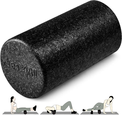 Yes4All High-Density Foam Roller - 12, 18, 24, 36 Inch for Back Pain Relief, Yoga, Exercise, Physical Therapy, Muscle