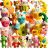 Kyatico 30 Pcs Dog Squeaky Toys, Cute Plush Small Dog Toys with Squeakers,Interactive
