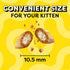 Temptations Kitten Treats, Salmon & Dairy, Crunchy and Soft Treat, 6.3 oz. (Pack of 10)