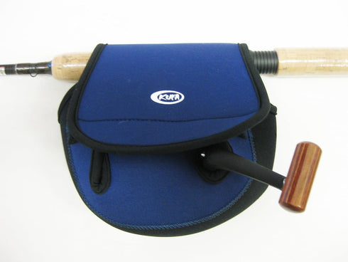 KUFA Medium Size Spinning Reel Cover - Fits 2000 to 6000; 5mm Neoprene
