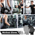 Xthrotsenk 2 Pairs Fingerless Gloves Men Anti-Slip Gym Glove for Women Exercise Sports Glove Half Training Cycling
