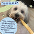 5-7" 5 Pack Pawstruck Natural Beef Collagen Sticks for Dogs Long-Lasting Rawhide Alternative, High Protein & Low Fat