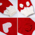 Pet Dog Knitted Sweaters Turtleneck Pajamas, Soft Winter Warm Clothing for Dogs and Cats, Valentine Christmas Apparel