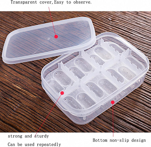Reptile Breeding Box OMEM, Lizard Incubation Box, Suitable for Hatching Snake, Lizards, Reptiles, Black