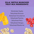 Zilla Reptile Food Munchies Fruit Mix, 2.5 Ounce, for Pet Iguanas, Skinks, Tegus, Box Turtles, Tortoises & Hermit Crabs