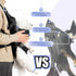 YUDODO Adjustable Pet Dog Front Carrier Backpack for Small Medium Dogs Cats, Easy-Fit Travel Backpack for Hiking