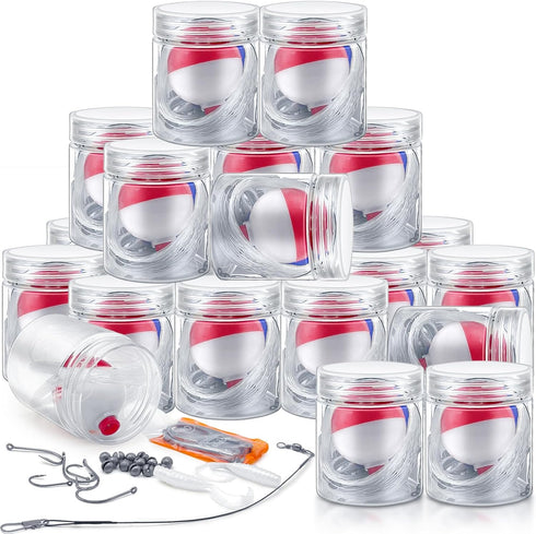 Operation Mini Fishing Kits Bulk for Christmas Child Shoebox Gift, Emergency Fishing Survival Kit with Accessories