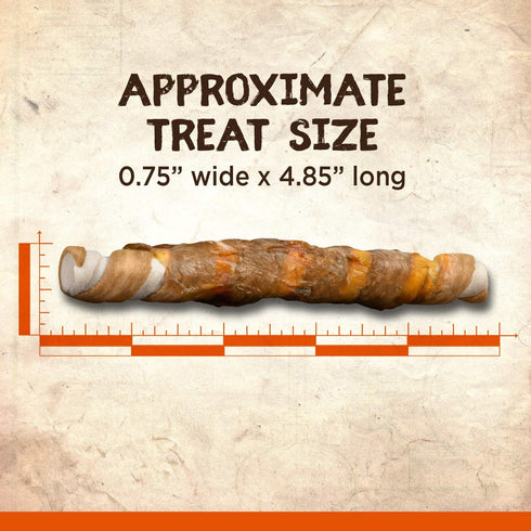 Zoe Peanut Butter Twists Dog Treats, 148 GR
