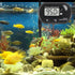 Shutao 5Pcs Digital Aquarium Thermometer with Water-Resistant Sensor Probe and Suction Cup - Fahrenheit/Celsius (/) LCD