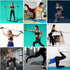 Portable Pilates Bar Kit with Resistance Bands, 3 Set Exercise Resistance Bands for Full-Body Workouts