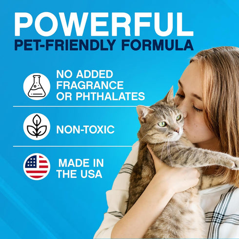 NonScents Cat Litter Deodorizer - Litter Box Odor Eliminator, Fragrance-Free Formula Extends Kitty Litter Lifespan,