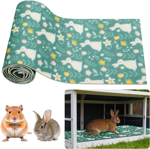 Maasechs Rabbit Scratch Mat 12 Inch x 6.56 ft Self Adhesive Bunny Scratching