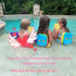 Kids Swim Float Back Belt: Pool Bubble Water Trainer Training Device for Ages 3-12