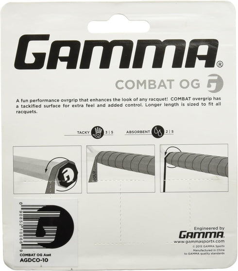 GAMMA Overgrip, Ideal for Tennis Use