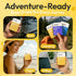 300 FOMIN - Antibacterial Paper Soap Sheets Tin for Traveling - Variety (Unscented, Orange, Lemon) Portable Travel Hand