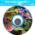 Aquarium Air Stone Disc - 1.6 Inch Bubble Diffuser, 6Pack for Fish Tank