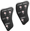Watayo 4 Wheel Baseball Umpire Clicker, Black Indicator Gear for Scorekeeper Recording
