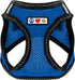 Pawtitas Dog Vest Harness, Breathable Air Mesh, All Weather Vest for Small Puppies and Large Cats, Blue Mesh