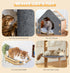 Trimmable Cat Scratching Mat, 78.7"x15.8" Self-Adhesive Cat Scratching Post Pad for Couch and Furniture