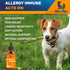 Dog Allergy Relief for Puppies & Adults, Cat & Dog Itching Skin Relief, 2 Oz Bottle, Organic Composition