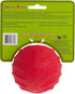 3 Inches, Jolly Pets Tuff Tosser Bouncing Ball Tog Toy/Treat Holder, Red