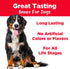 Country 100% 2 Pack Kitchen Stuffed Beef Hoof Peanut Butter Flavor Dog Treat, Natural, Long Lasting
