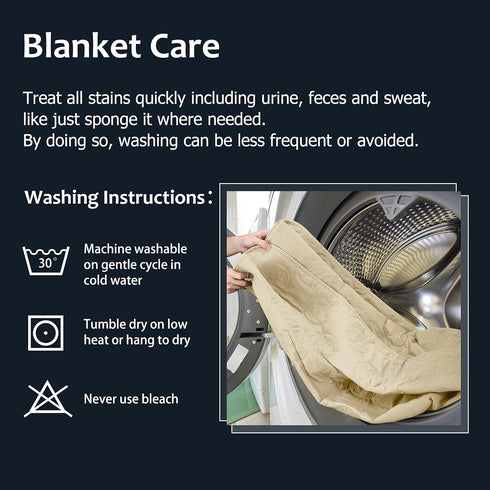 Kritter Planet No Slip Pet Couch Cover - Waterproof Dog Bed Pad, Washable Sofa Protector Mat for Dogs & Cats