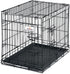 Petmate 19-Inch 2-Door Wire Kennel for Dogs Up to 15-Pound, Training Retreats for Indoor and Outdoor Use