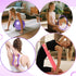 GQIRIL Set 12PCS 10'' Pilates Equipment for Women - Pilates Starter Accessories Kit with Ball, Magic Circle, Yoga Ring