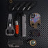 KeyUnity KK01 Titanium Folding Knife, Utility EDC Pocket Knife with #24 Replaceable Blade for Outdoor Use