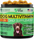VET TREAT Dog Multivitamin Chewable with Glucosamine & Salmon Oil Made USA