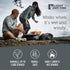 Light My Fire Flint Fire Starter Ferro Rod Survival Tool SCOUT — Fire Steel Bushcraft Gear — 2-in-1 Magnesium Fire