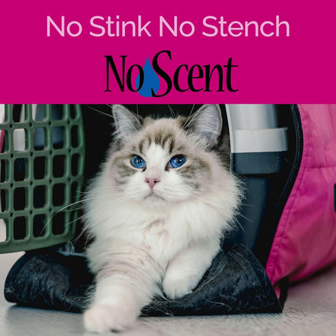 No Scent Cat Litter Box Cleaner, for Odor & Stains, Daily Freshener for Furniture, Hard Surface, Fabric & Car, 8 Fl Oz