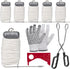 QualyQualy 9 Pack Crab Throw Line Length 30FT/9.14M Weighted Crab Trap Line