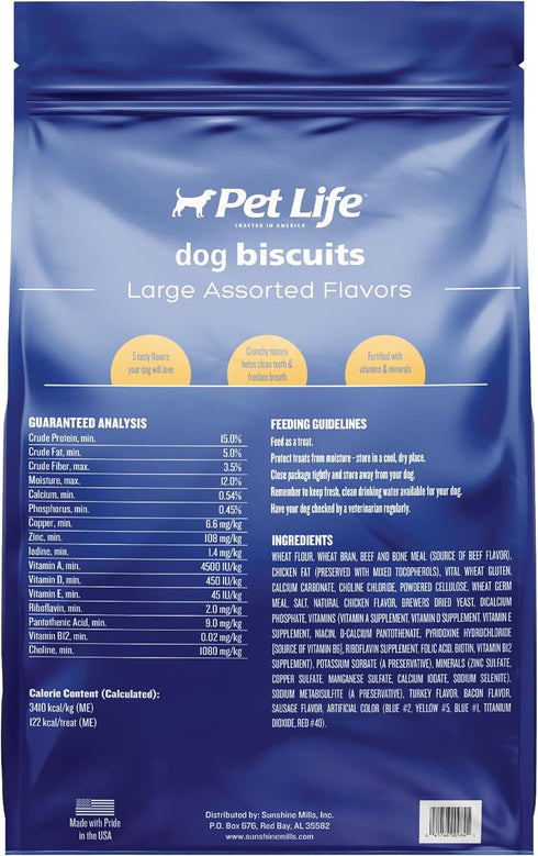 Large Multi Flavored Dog Biscuits 20lb Bag