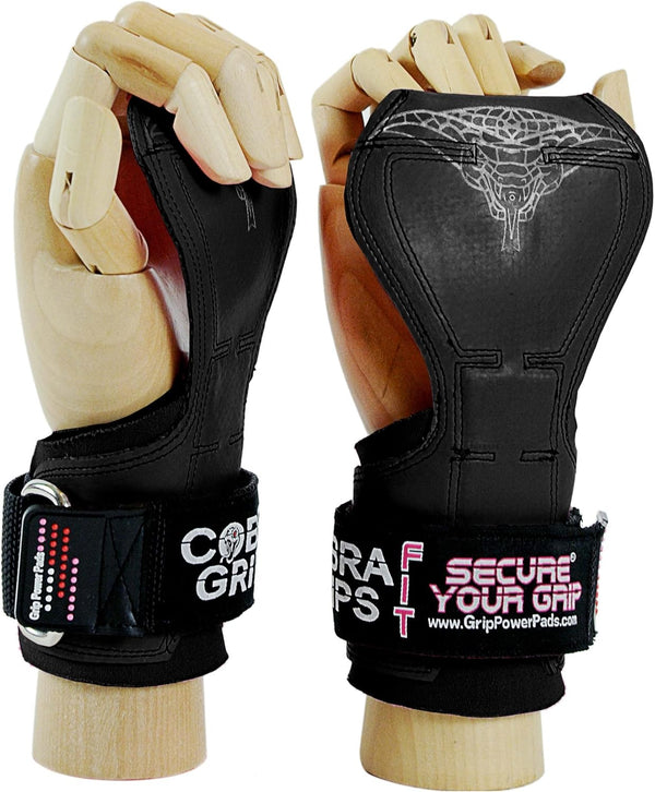 Cobra Grips PRO Weight Lifting Gloves Heavy Duty Straps Alternative with Power