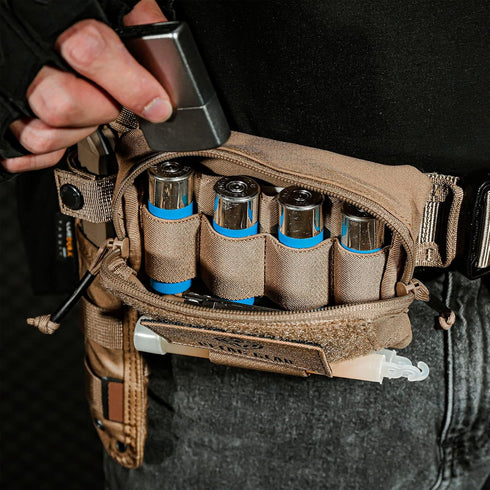 PETAC GEAR Tactical Molle Admin Pouch, Small Organizer Pocket for Tactical Vest, EDC Gun Belt, Molle Platform