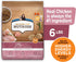 Nutrish Rachael Ray Little Bites Dry Dog Food, Chicken & Veggies Recipe for Small Breeds, 6 Pounds