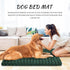 Wittop Pets,Cozy Dogs,30 20 inch,Green Washable Dog Bed Plush Orthopedic Outdoor Crate Mat with Non-Slip Bottom,Luxe