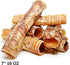 (7" 16 OZ) Dog Chews Beef Trachea Dog Treat Chew Made in USA. Grass Fed Farm-Raised American Beef. Glucosamine Rich