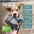 Only Natural Pet Mountain Friends Recycled Plush Dog Toys - Beatrice The Bear, 9" x 9.5", Durable Double-Stitched