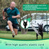 Flirt Pole for Dogs, Interactive Tug-of-War Toy, Adjustable Length for Outdoor Exercise & Training